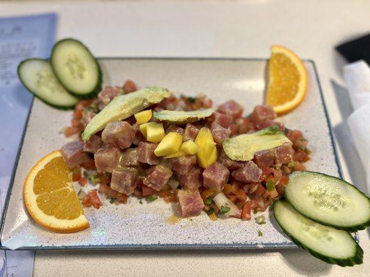 Tuna Ceviche!!!!!! YESSSSS!!!!