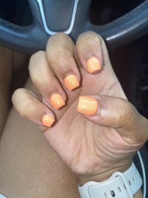 Full set gel acrylic $50