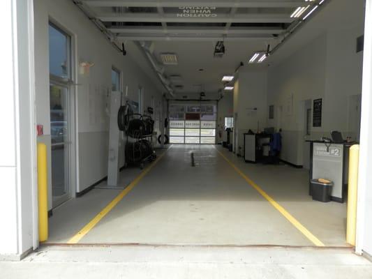 When there is bad weather no need to stress.  Drive right in and enjoy our state of the art drive threw service bay!