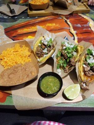 3 taco combo!! @amazing!!!