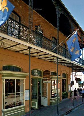 Entrance on Royal St.