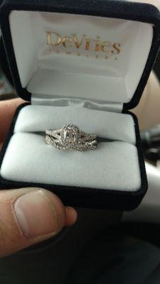 My husband picked out this beautiful ring for me!