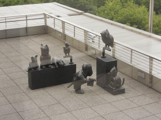 part of 8th flr sculpture garden