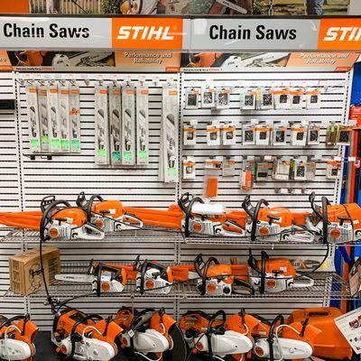 Check out our Stihl chainsaws and other landscape epuipment at a Unicoa today!