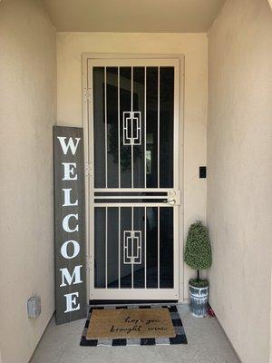 Our front door