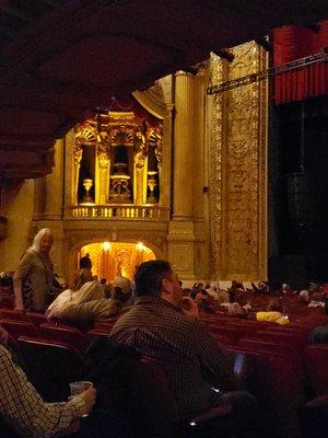 Inside the theatre