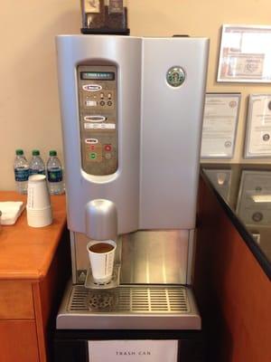 Now this is a coffee machine ! Thanks ?