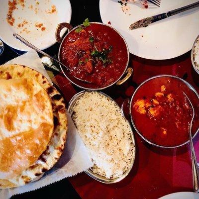 Chicken Chili and Chicken Jalfrezi