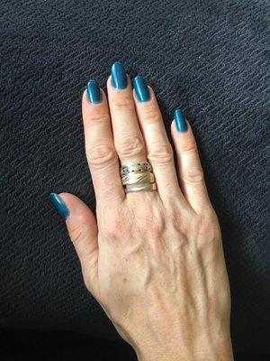 Amazing manicure! I love it! Thank you Debbie!