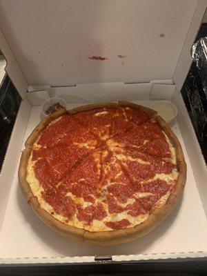 12" Sausage Deep Dish Pizza