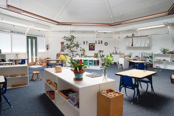 Our beautiful, sunlit primary classroom