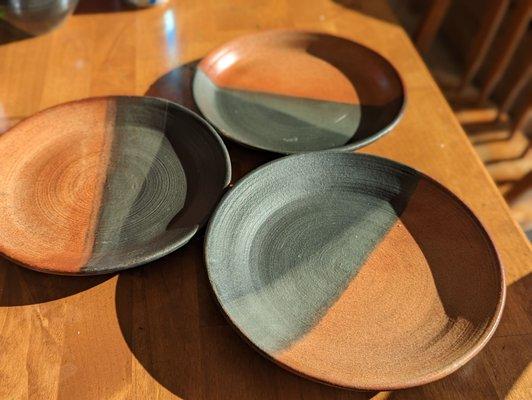 These are the plates I made after my first 10 week series.