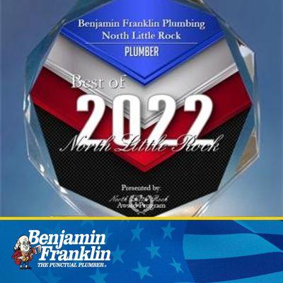 We are beyond honored to announce that our team has been selected as 2022's Best of the Best in the Plumbers category of North Little Rock!