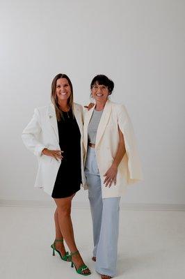 Co-owners and real estate brokers, Leslie Davis & Lyndsay Lamb.