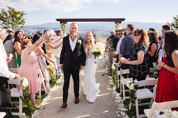 Ceremony aisle