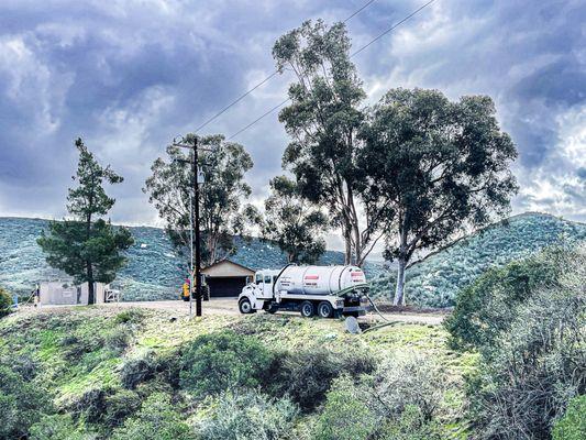 Jamul dam maintenance  site