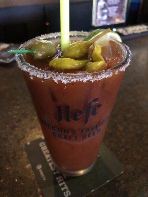 Bloody Mary is to die for! Delicious