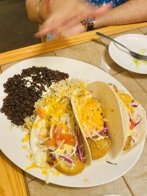 Fish Tacos 3 Pc: this was the worst item we got. The oil in which fish was fried, was very bitter in taste.