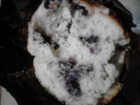 A blueberry muffin...yummy one too oh my!!