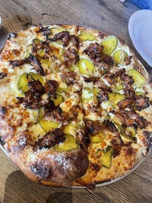 Pickle pizza