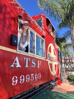 Caboose at The Train Station