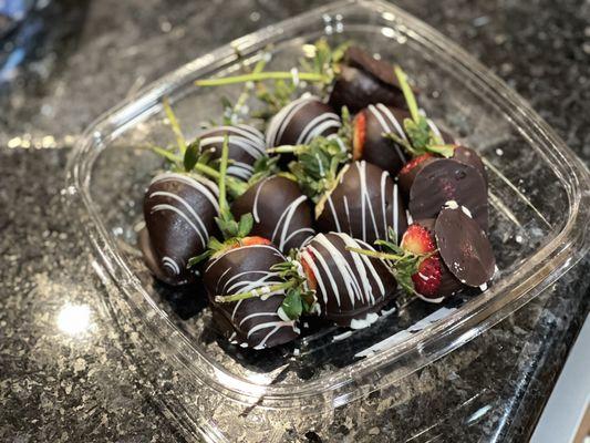 Chocolate dipped strawberries