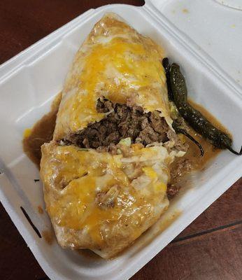 Asada Wet Burrito