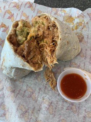 Chicken super burrito