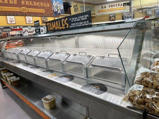 Freshly made tamales