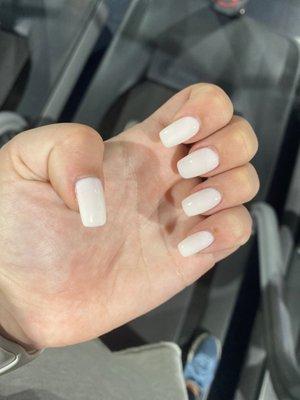 SNS manicure