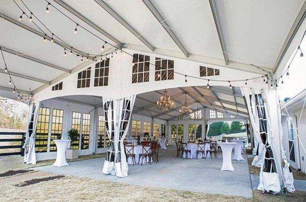 Structure Tent Event with Patio