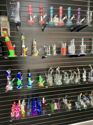 Silicone and Glass Pipes!