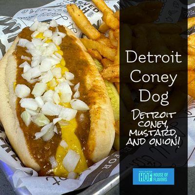 Detroit Coney dog