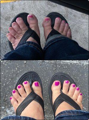 Pretty Magenta Piggies