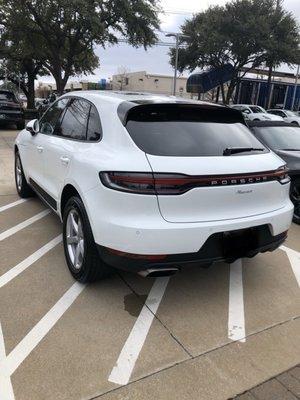 2019 White Macan- Sales Manager was Jared Orem (HIGHLY recommend)