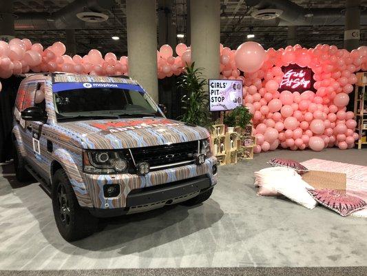 Girls' Pit Stop at LA Auto Show