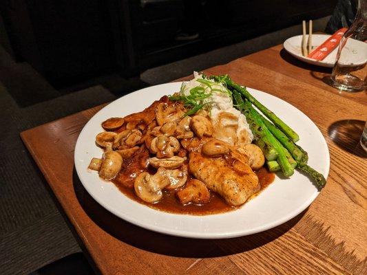 Chicken marsala