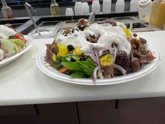 Gyros plate