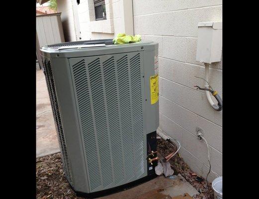 HVAC repair.