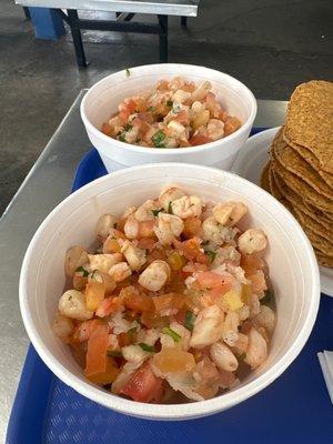 Vaso Ceviche Camarn Grande