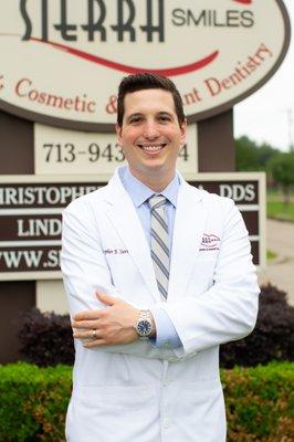 Dr. Christopher Sierra at Sierra Smiles Family, Cosmetic & Implant Dentistry