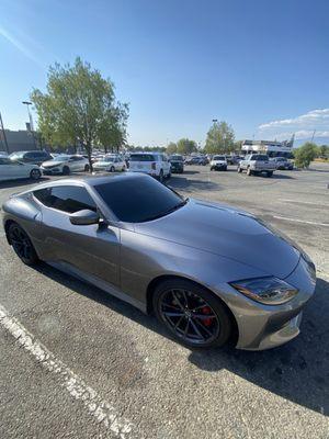 carbon tint all around on 2024 Nissan Z