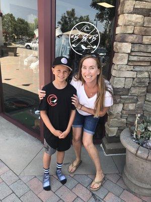 Mason and his mom Heidi Cascardo are good friends.  Thanks for your support!