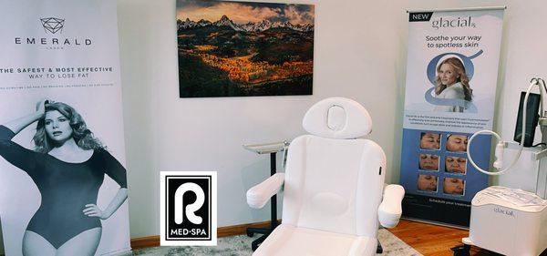 Treatment Room 1
R Medical Spa Cryofacial room