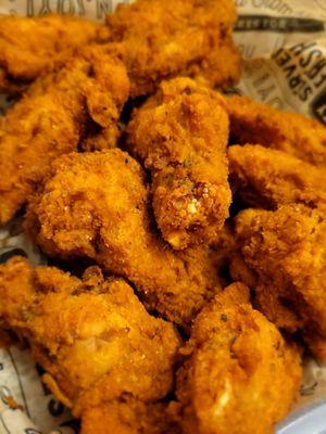 Breaded wings