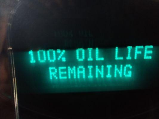 My oil Gage