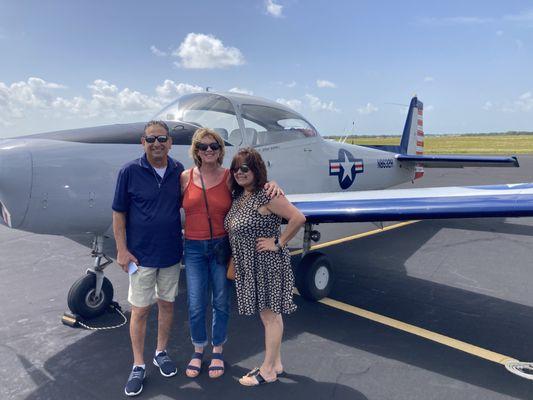 Scenic airplane rides