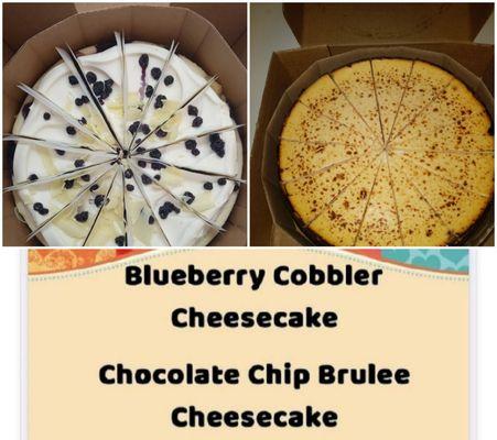 Add a slice of cheesecake with  lunch buffet for $5