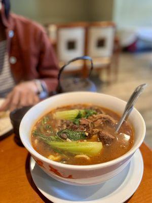 Sichuan Beef Noodle Soup