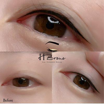 Eyeliner tattoo